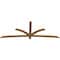 Ekena Millwork Davenport Timber Gable Bracket, Western Red Cedar, 96"W x 36"H x 1 1/2"D x 3 1/2"F, 9/12 Pitch GBW096X36X0204DAV00SWR - alternate 5